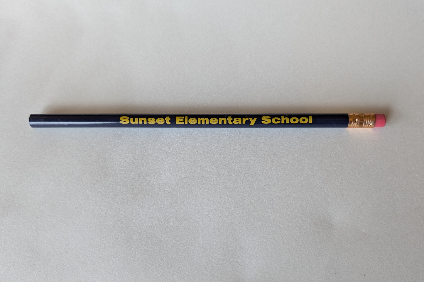Sunset Elementary School Pencil