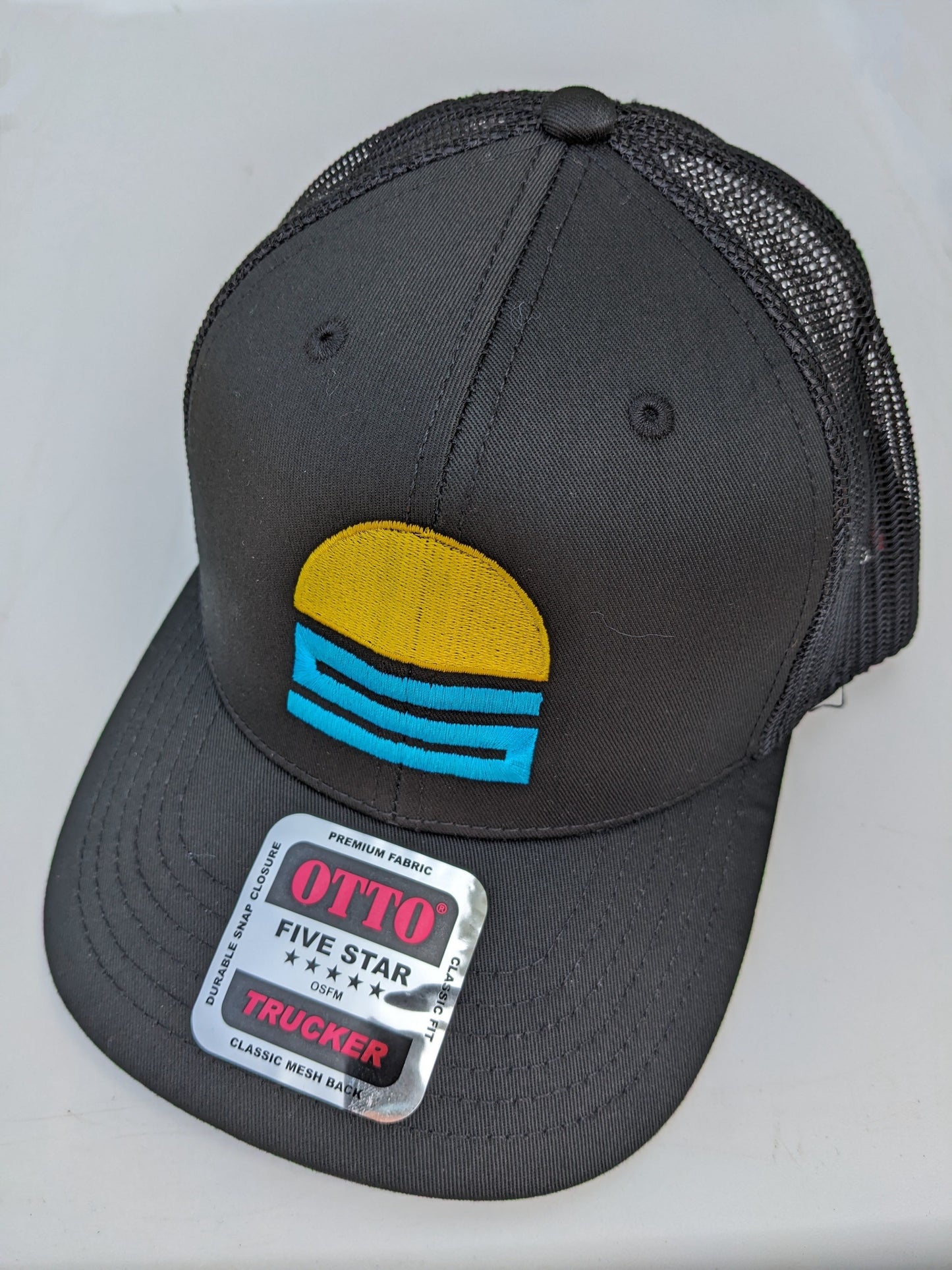 Adult Trucker Hat in Black