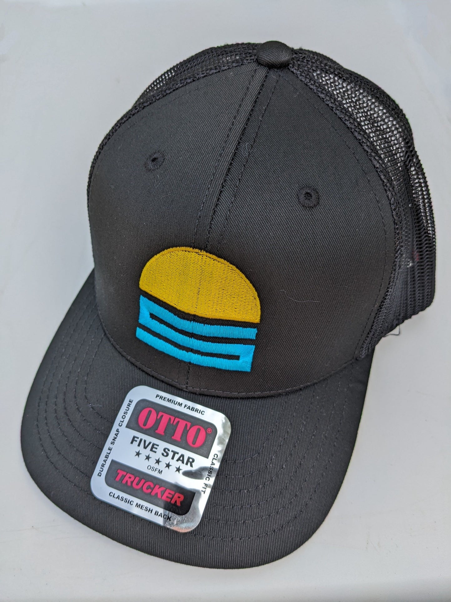 Youth Trucker Hat in Black